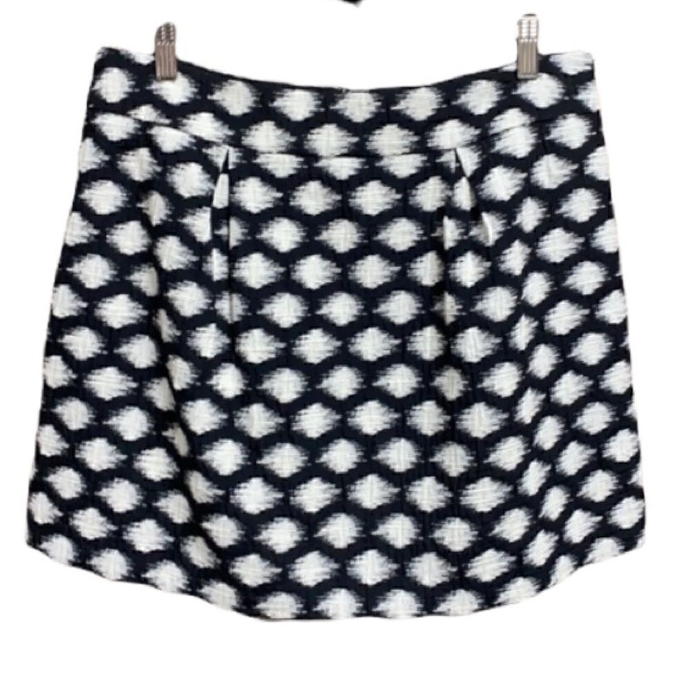 Banana Republic Black & White Mini Skirt